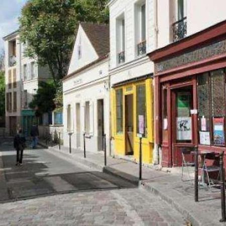 Studio Lumineux, Refait A Neuf, Metro Jourdain Paris Bagian luar foto