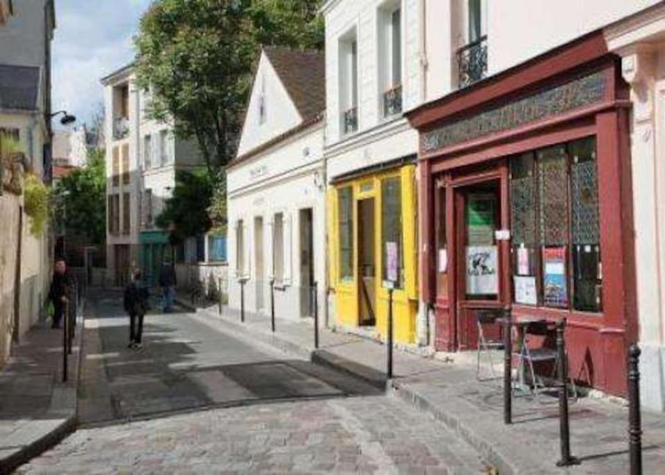 Studio Lumineux, Refait A Neuf, Metro Jourdain Paris Bagian luar foto